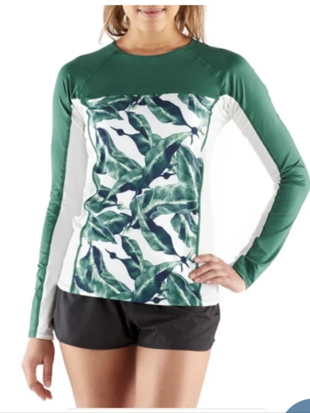 Patagonia Women's Micro Swell Long Sleeve Rashguard - Size S